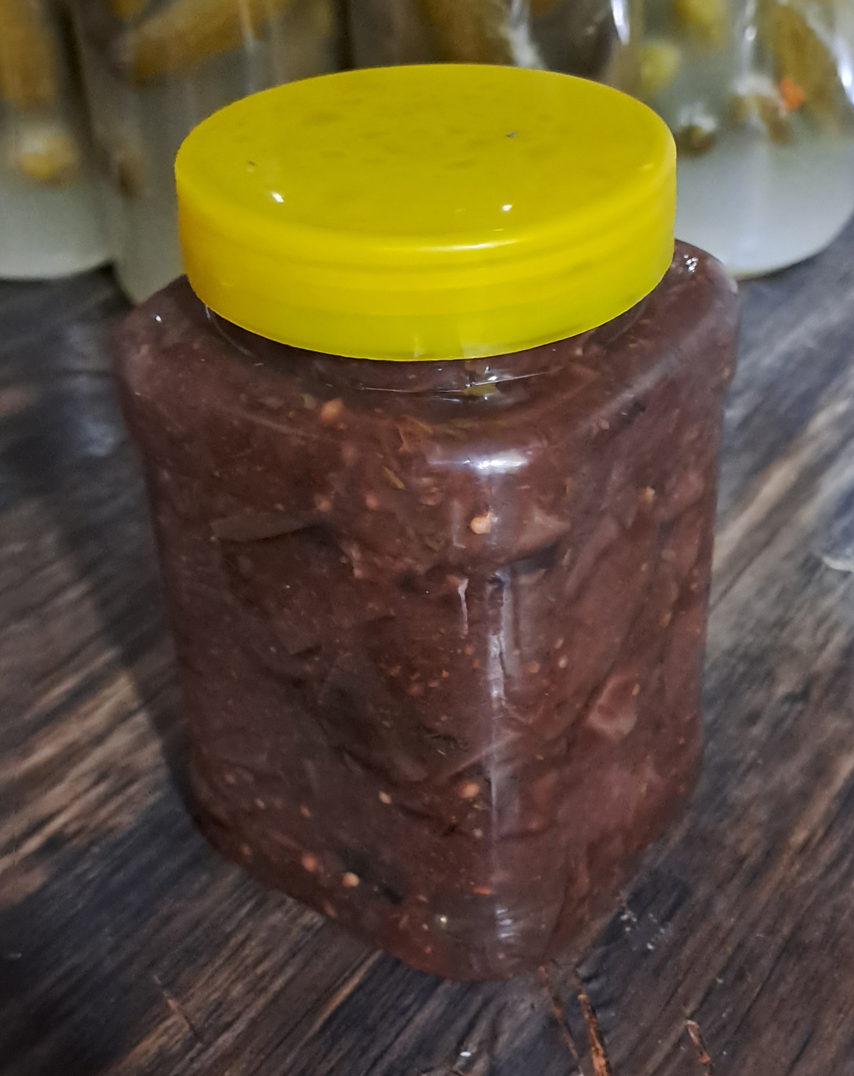 ترشی بادمجان تکه ای با رب انار(ملس)